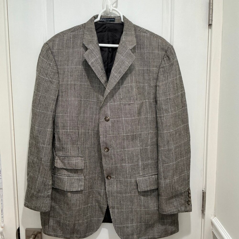 Polo by Ralph Lauren, men’s blazer, made in Italy size large